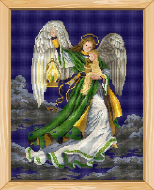 Схема вышивания крестом - Ангел снов