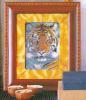 Схема вышивания бисером - Тигр